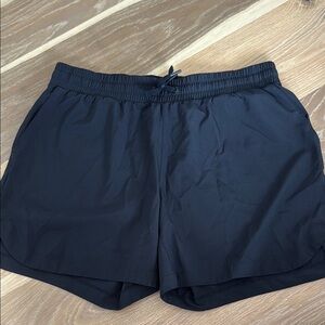 Mondetta Black Athletic Shorts Lightweight Elastic Waist